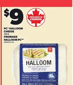 Independent City Market PC HALLOOM CHEESE offer