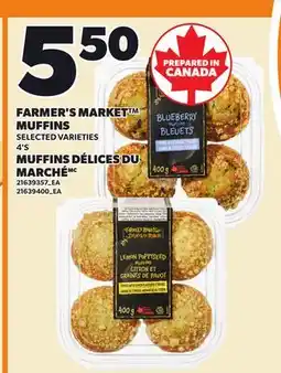 Independent City Market FARMER'S MARKET MUFFINS, 4'S offer