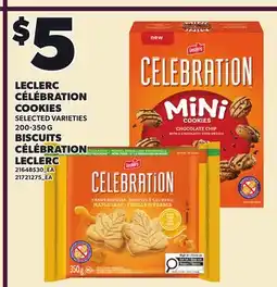 Independent City Market LECLERC CÉLÉBRATION COOKIES offer