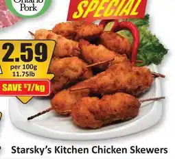 Starsky Starsky's Kitchen Chicken Skewers offer