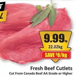 Starsky Fresh Beef Cutlets offer