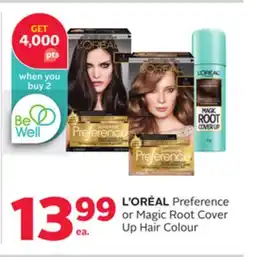 Rexall L' ORÉAL Preference or Magic Root Cover Up Hair Colour offer