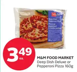 Rexall Deep Dish Deluxe or Pepperoni Pizza offer