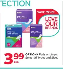 Rexall Pads or Liners offer
