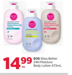 Rexall EOS Shea Better 24H Moisture Body Lotion offer