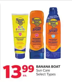 Rexall BANANA BOAT Sun Care offer
