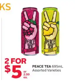 Rexall PEACE TEA offer