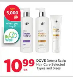 Rexall DOVE Derma Scalp Hair Care offer