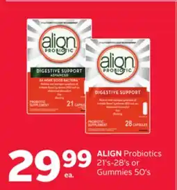 Rexall Probiotics 21's-28's or Gummies 50's offer