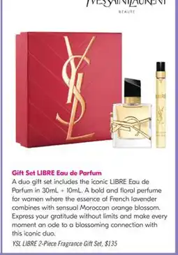 Shoppers Drug Mart YSL LIBRE 2-Piece Fragrance Gift Set offer