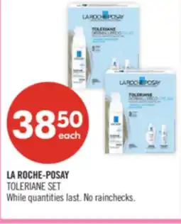 Shoppers Drug Mart LA ROCHE-POSAY TOLERIANE SET offer