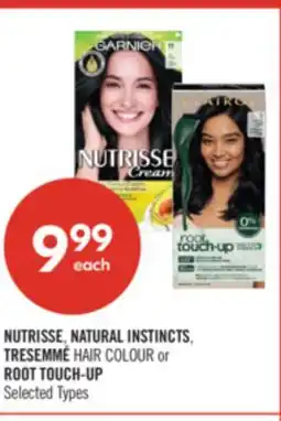 Shoppers Drug Mart NUTRISSE, NATURAL INSTINCTS, TRESEMMÉ HAIR COLOUR or ROOT TOUCH-UP offer