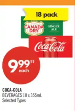 Shoppers Drug Mart COCA-COLA BEVERAGES offer