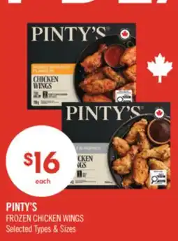 Shoppers Drug Mart PINTY'S FROZEN CHICKEN WINGS offer