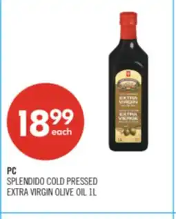 Shoppers Drug Mart PC SPLENDIDO COLD PRESSED EXTRA VIRGIN OLIVE OIL offer