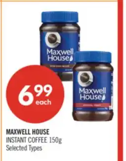 Shoppers Drug Mart MAXWELL HOUSE INSTANT COFFEE offer