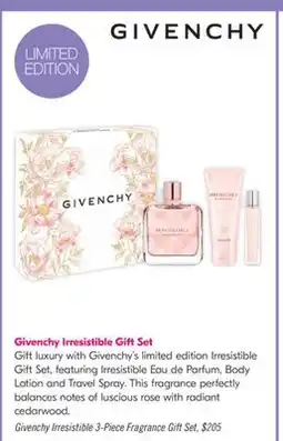 Shoppers Drug Mart Givenchy Irresistible 3-Piece Fragrance Gift Set offer