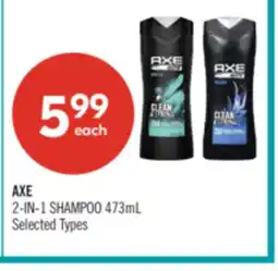 Shoppers Drug Mart AXE 2-IN-1 SHAMPOO offer