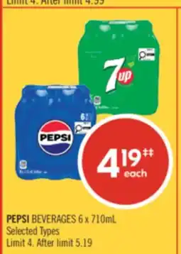 Shoppers Drug Mart PEPSI BEVERAGES offer