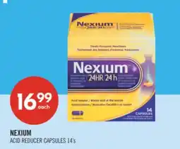Shoppers Drug Mart NEXIUM ACID REDUCER CAPSULES offer