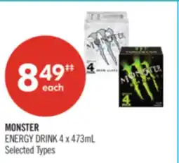 Shoppers Drug Mart MONSTER ENERGY DRINK offer
