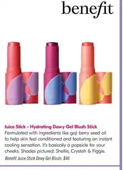 Shoppers Drug Mart Juice Stick - Hydrating Dewy Gel Blush Stick offer