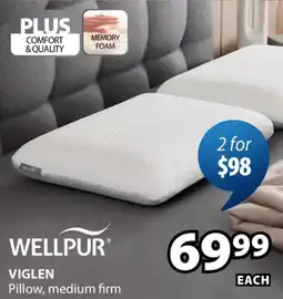 JYSK VIGLEN Pillow, medium firm offer