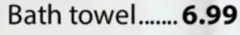 JYSK UPPSALA Bath towel offer