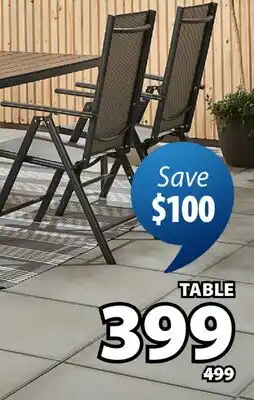 JYSK MADERUP Patio dining table offer