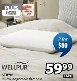 JYSK STRYN Pillow adjustable Firmness offer