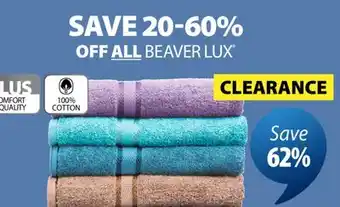 JYSK BEAVER LUX WASHCLOTH offer