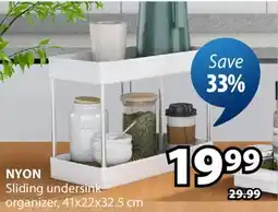 JYSK NYON Sliding undersink organizer offer