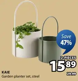 JYSK KAIE Garden planter set offer