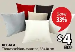 JYSK REGALA Throw cushion offer