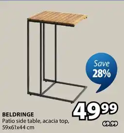 JYSK BELDRINGE Patio side table offer