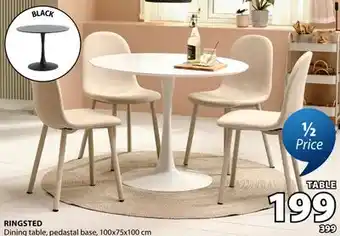 JYSK RINGSTED Dining table offer