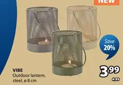 JYSK VIBE Outdoor lantern offer