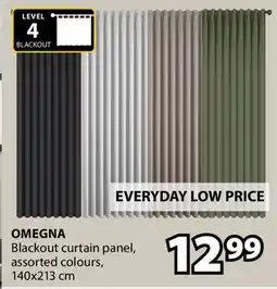JYSK OMEGNA Blackout curtain panel offer