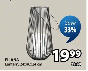 JYSK FLIANA Lantern offer