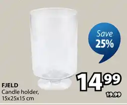 JYSK FJELD Candle holder offer
