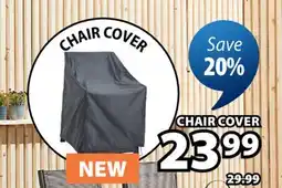 JYSK DUGG Chair Cover dark grey offer