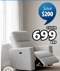 JYSK DAUPHIN Power reclining sofa or chair offer