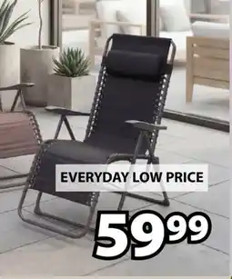 JYSK ULFBORG zero gravity sunlounger chair offer