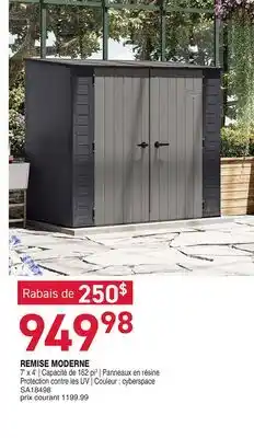 Matério REMISE MODERNE offer