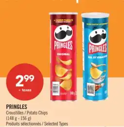 Pharmaprix PRINGLES Potato Chips offer