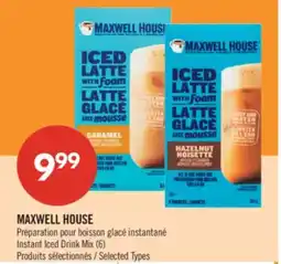 Pharmaprix MAXWELL HOUSE Instant Iced Drink Mix (6) offer