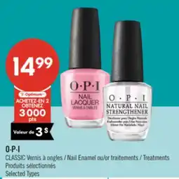 Pharmaprix O·P·I CLASSIC Nail Enamel or Treatments offer