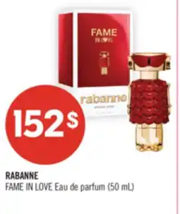 Pharmaprix RABANNE FAME IN LOVE Eau de parfum offer