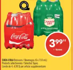 Pharmaprix COCA-COLA Beverages offer