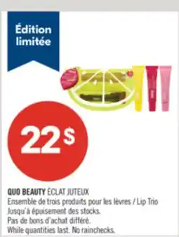 Pharmaprix QUO BEAUTY offer